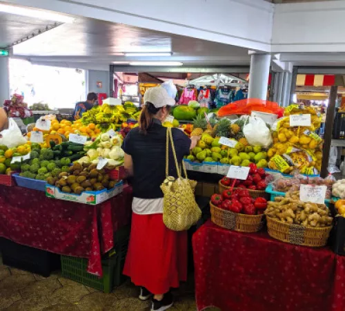 Marché municipal de Nouméa - Moselle